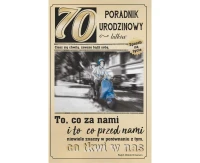 70th Birthday Card, Man on a scooter, 13x20,5 cm EOL